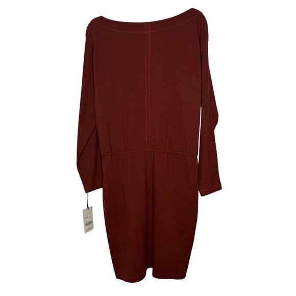 NWT Worth Rust Sweatshirt Dress Size Small - Picture 2 of 8